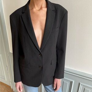 Djerf avenue pinstripe blazer